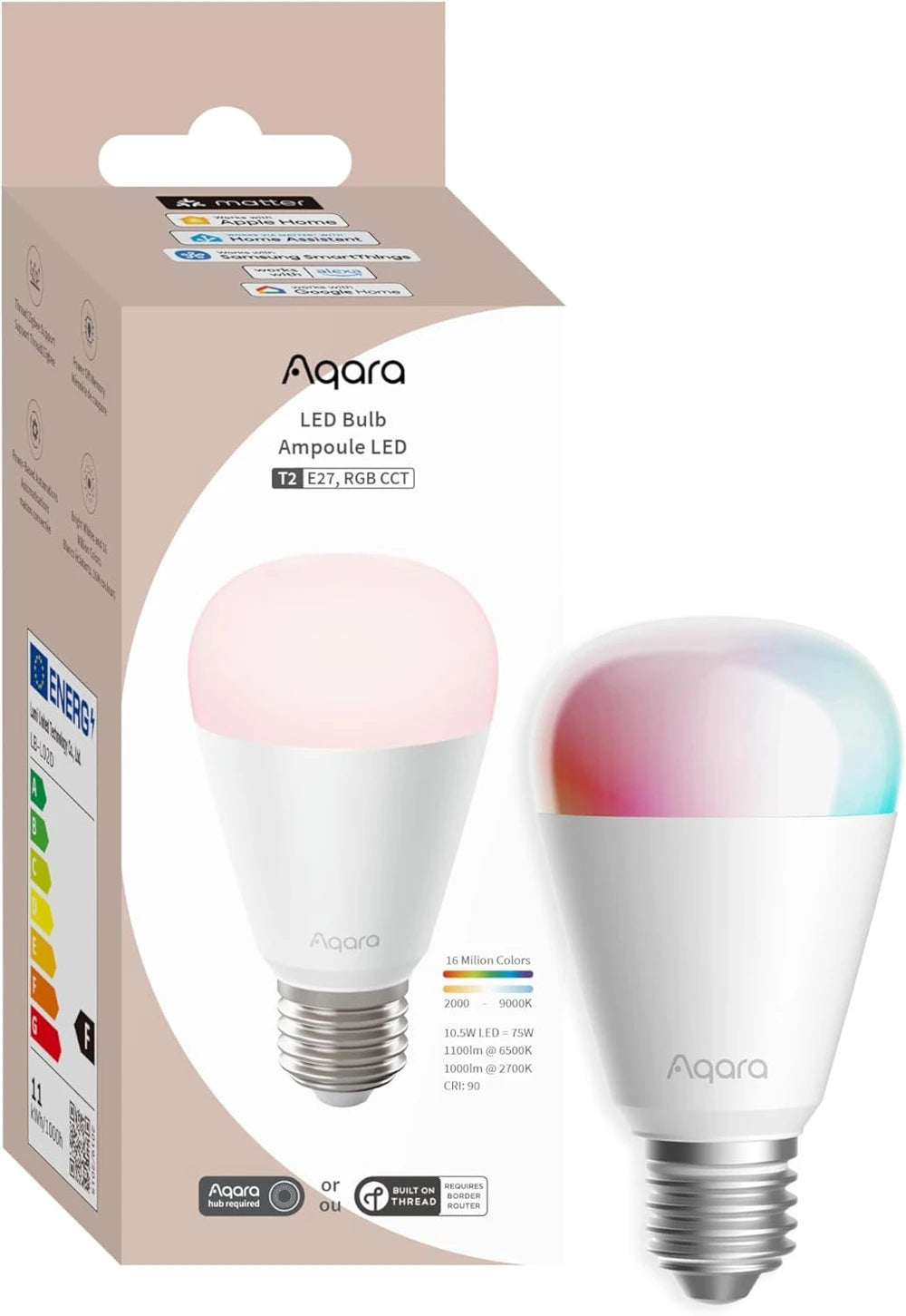 Aqara Smart LED Light Bulb T2