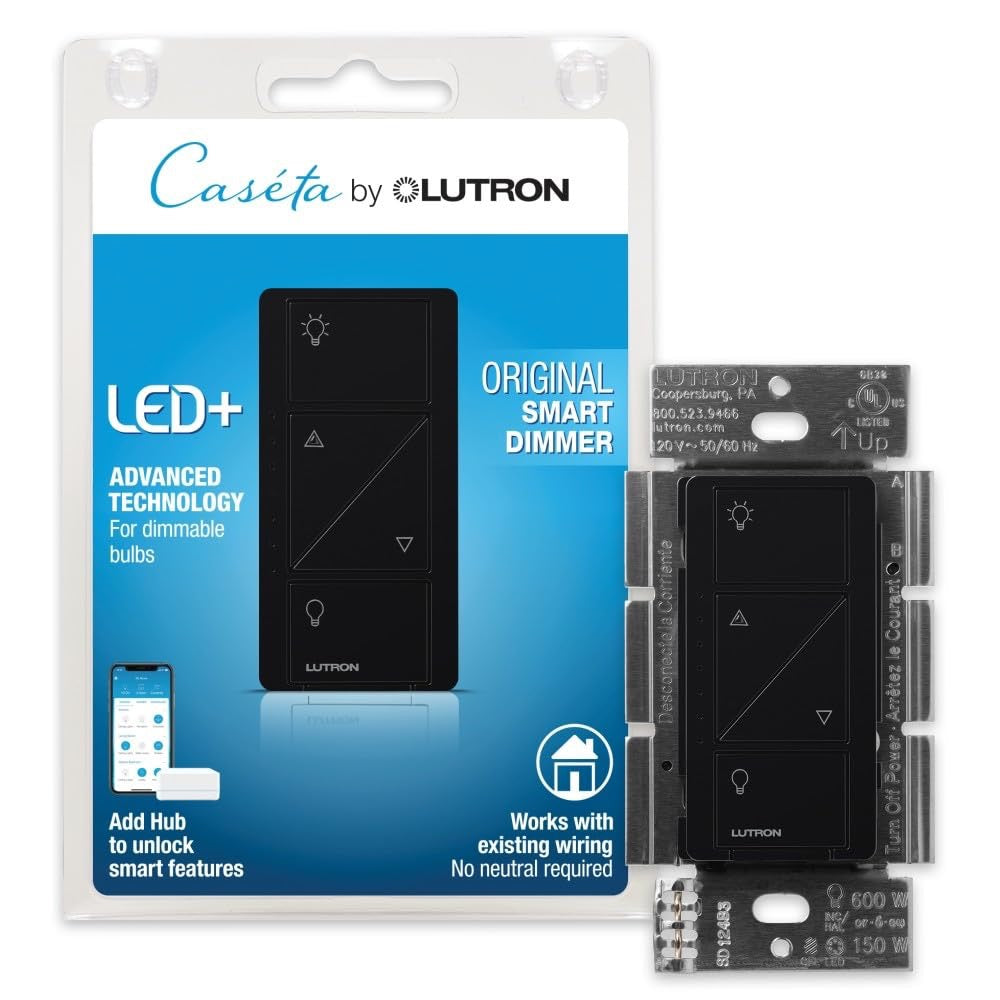Lutron Caseta Smart Dimmer Switch