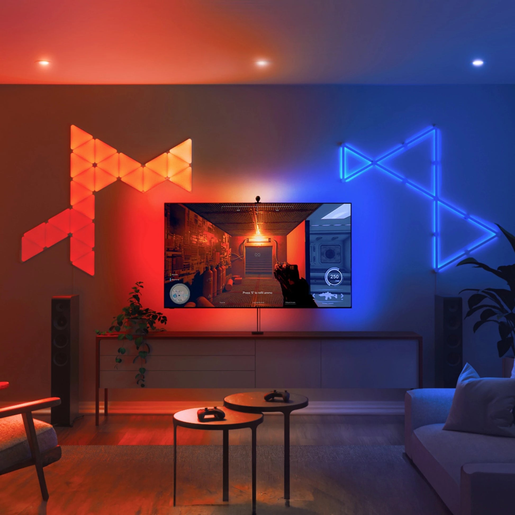 Nanoleaf 4D Screen Mirror + Lightstrip Kit (TVs & Monitors Up To 65″)