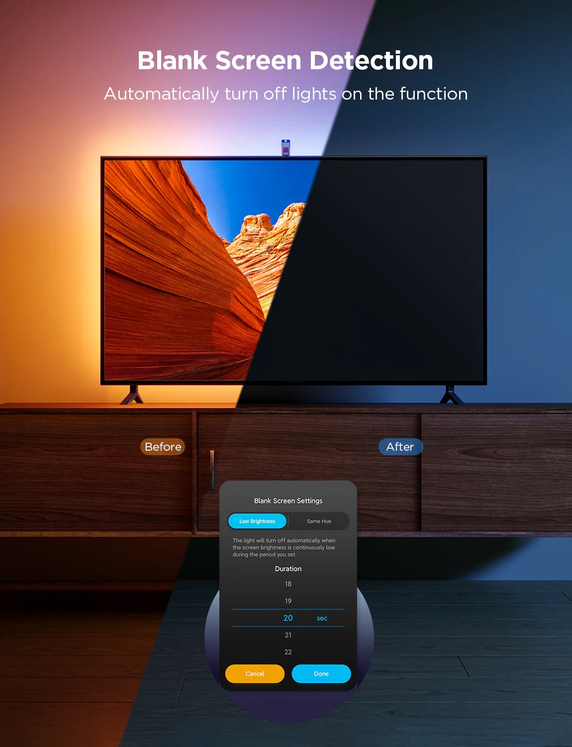 Govee TV Backlight 3 Lite (55-65inch tv)