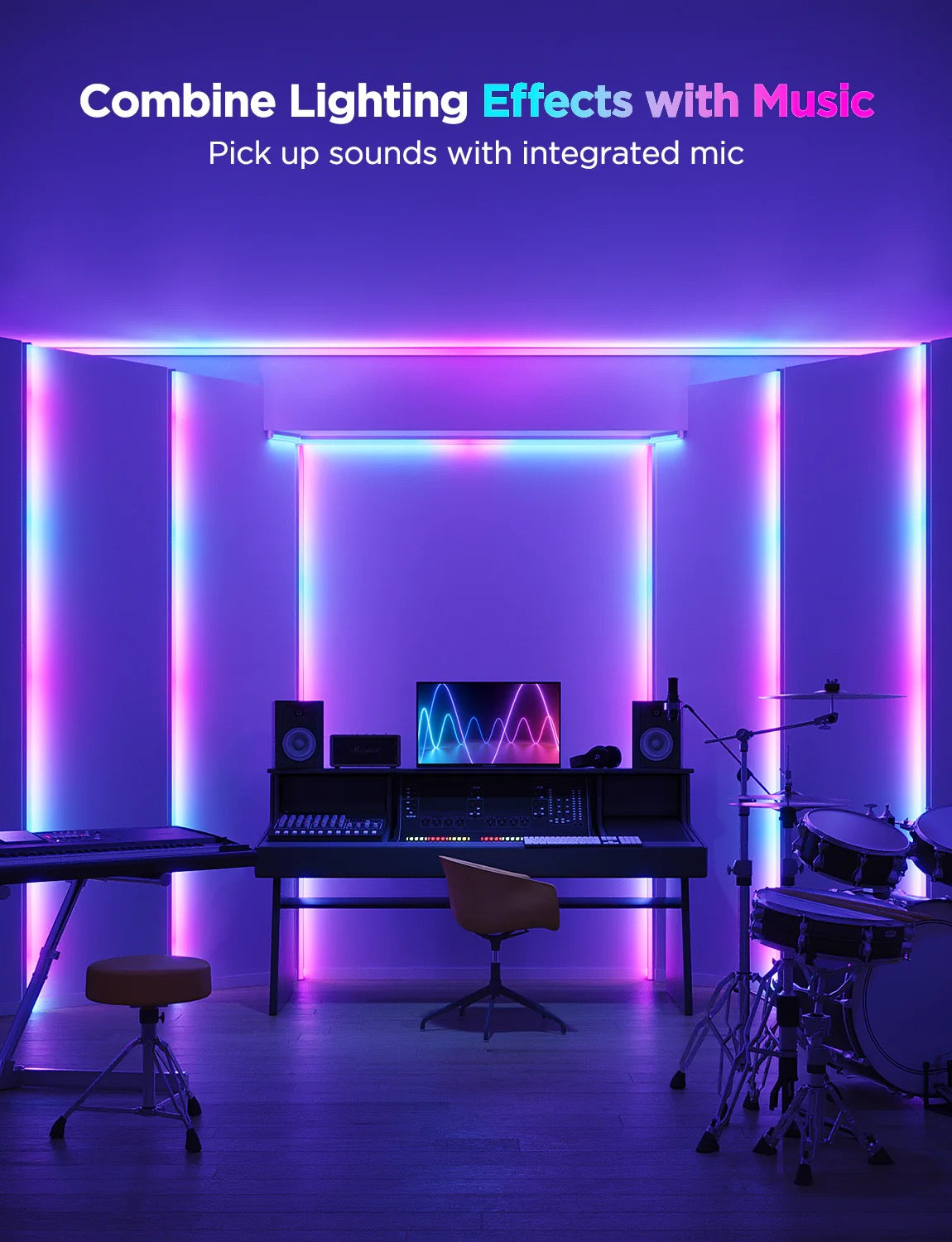 Govee LED Strip Lights with Covers