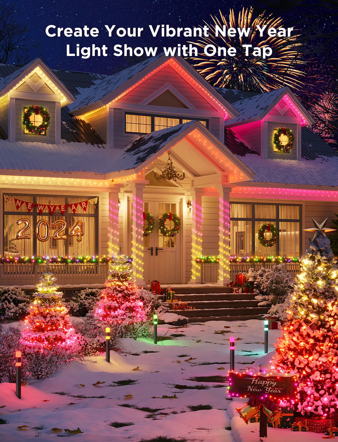 Govee Christmas String Lights 66ft (20.12m)