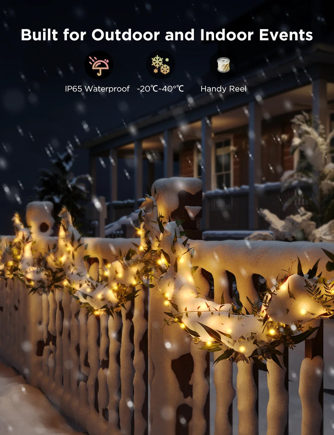 Govee Christmas String Lights 66ft (20.12m)