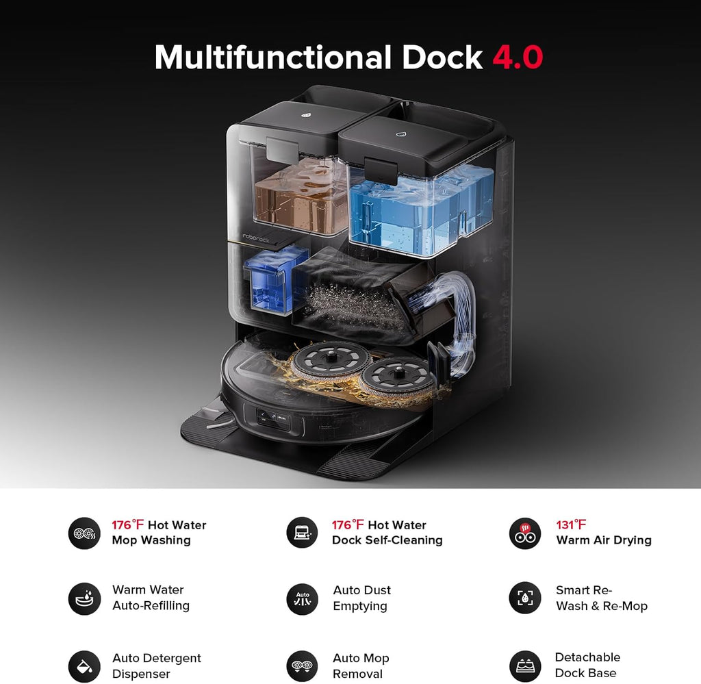 roborock Saros Z70 Robot Vacuum and Mop