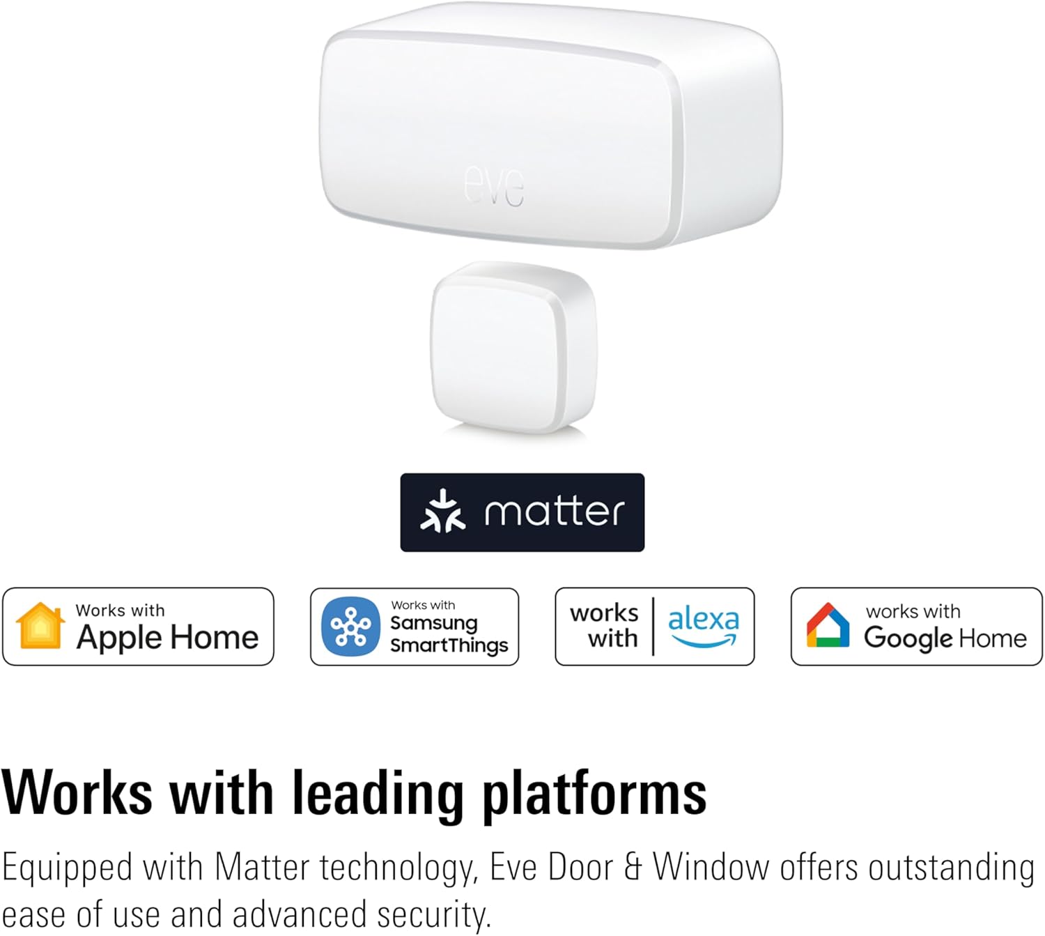Eve door and window sensor