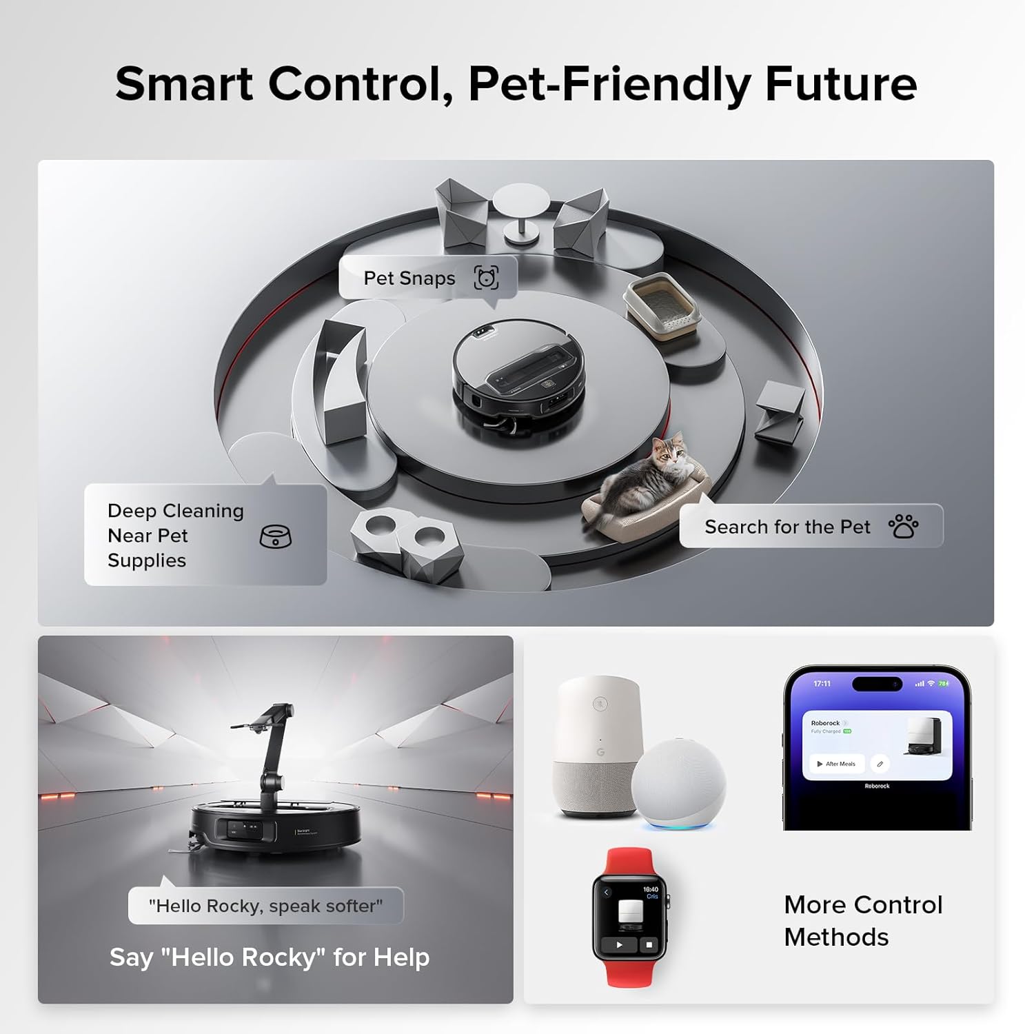 roborock Saros Z70 Robot Vacuum and Mop