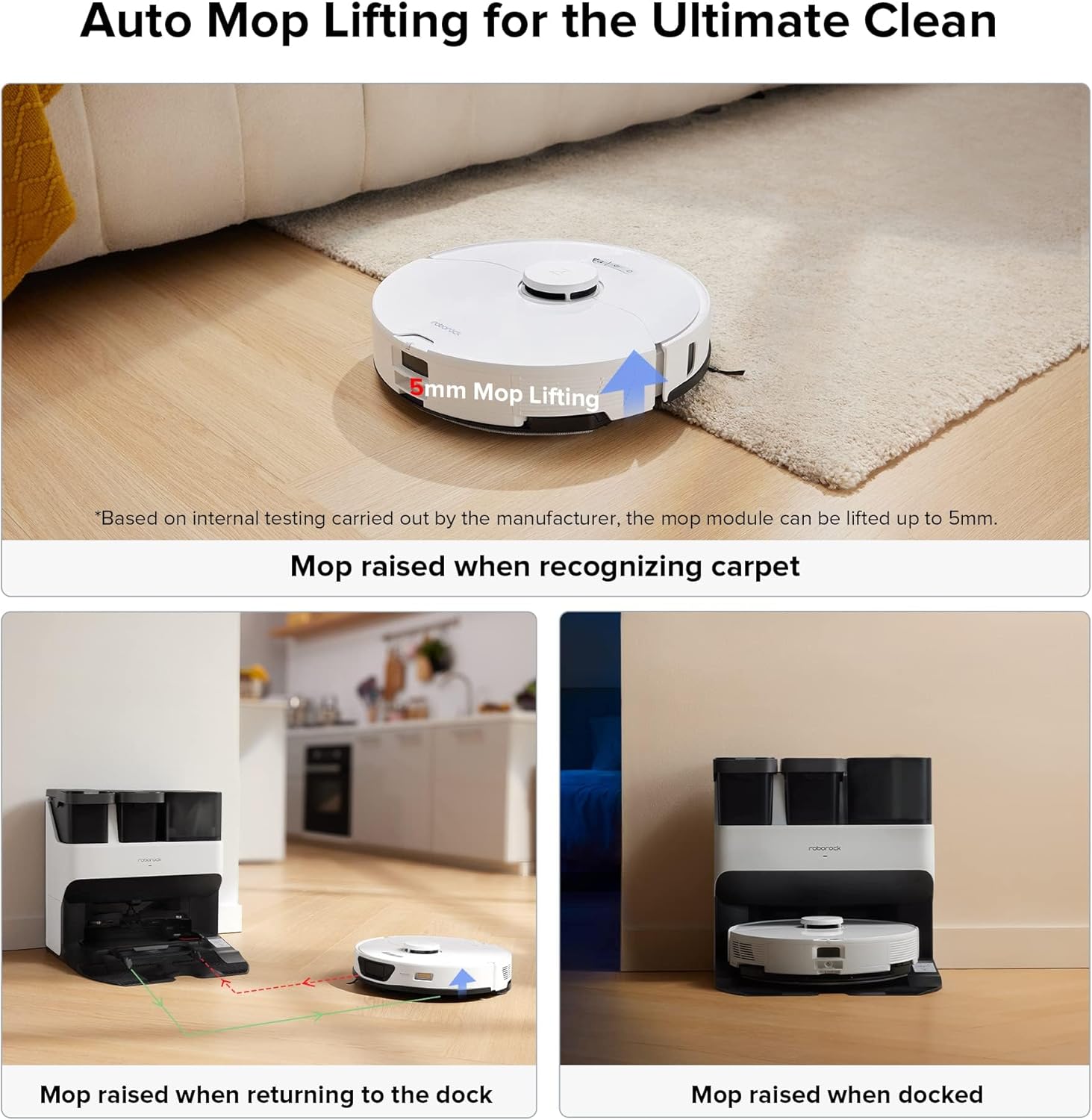 roborock S7 Max Ultra Robot Vacuum and Mop Combo
