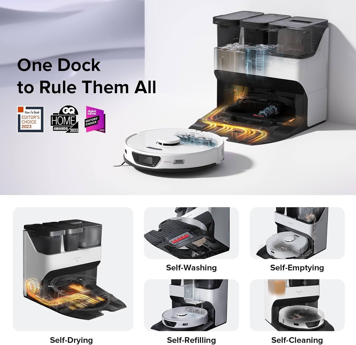 roborock S7 Max Ultra Robot Vacuum and Mop Combo